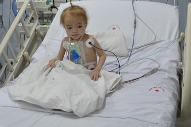 Sức khỏe của bé Trông tiến triển tốt sau ca mổ