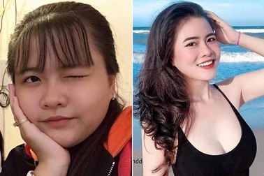 Nữ sinh Đồng Tháp giảm 16kg, "lột xác" ngỡ ngàng khiến bao chàng trai si mê