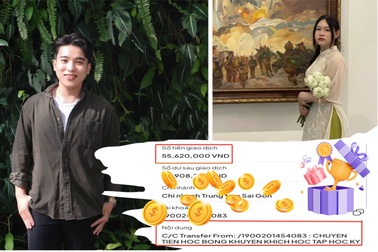 Sinh viên khoe học bổng cực xịn của đại học công lập, mua được cả xe SH