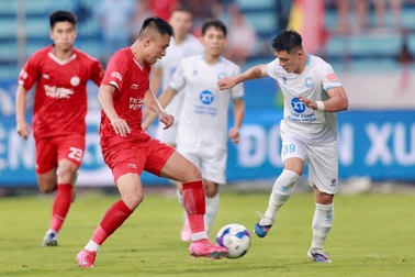 Thể Công Viettel, Hà Nội FC thắng tưng bừng, HAGL bại trận