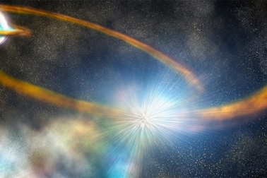 Lỗ đen khổng lồ xé toạc và nuốt chửng một ngôi sao