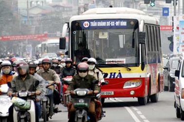 Sẽ cấm xe buýt tại 2 quận trung tâm trong ngày 10/10