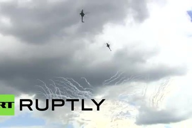 Trực thăng Mi-28 của Nga rơi khi trình diễn, phi công thiệt mạng