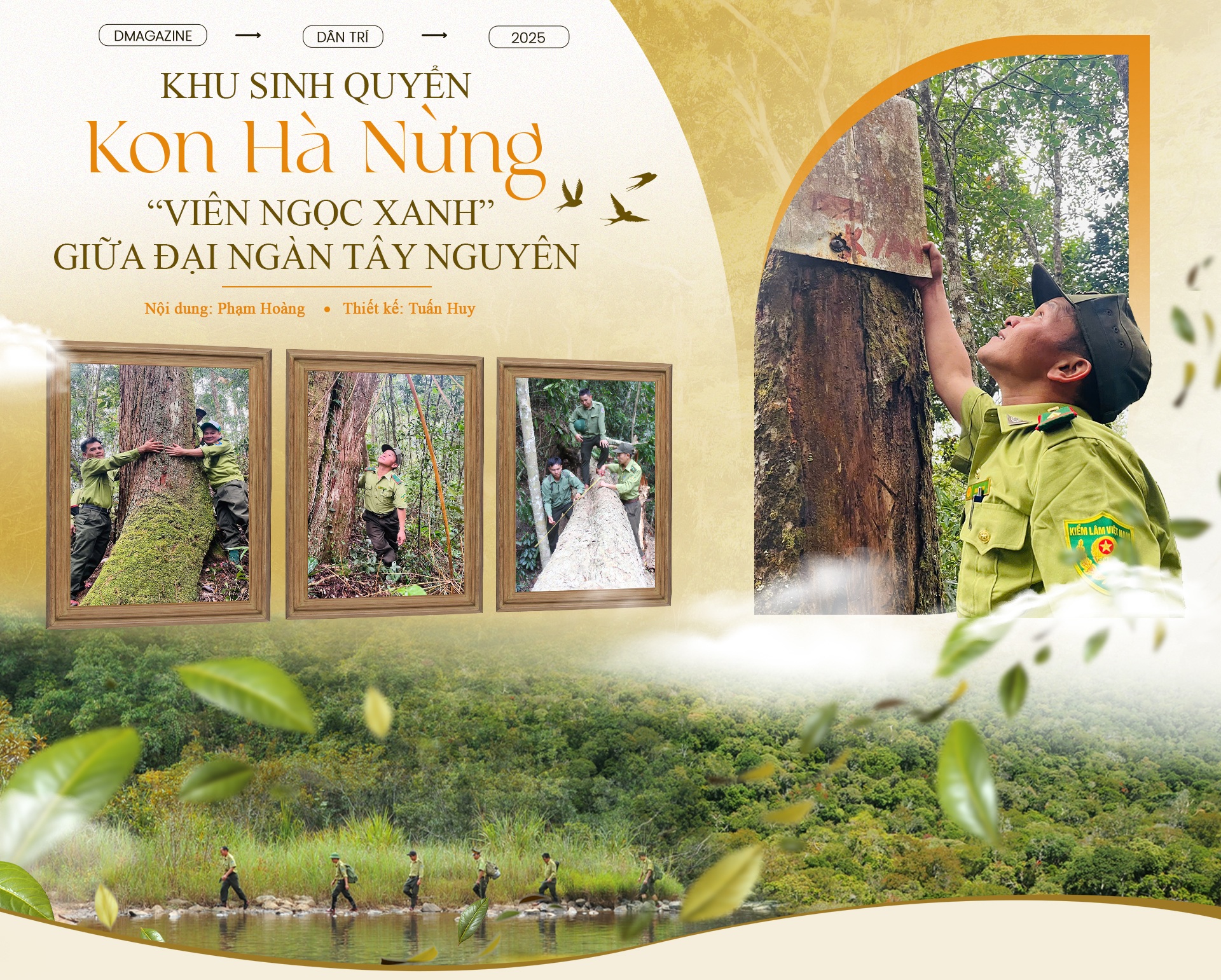 Khu sinh quyển Kon Hà Nừng, “viên ngọc xanh” giữa đại ngàn Tây Nguyên