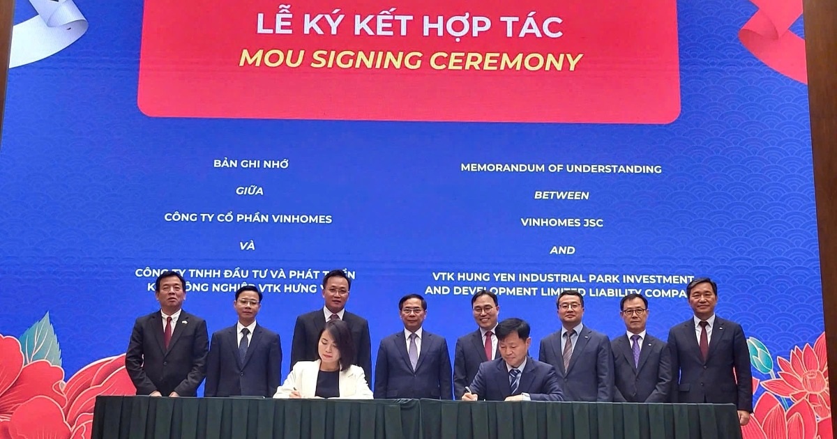 Vinhomes hợp tác VTK, nâng tầm chất lượng sống cho cộng đồng người Hàn tại Ocean City