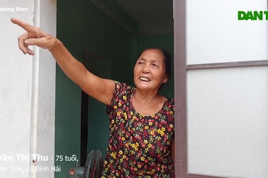 Người dân Quảng Nam xây "lô cốt" tránh bão