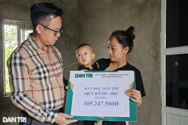 Hơn 155 triệu đồng đến với bé trai mắc bệnh viêm màng não mủ