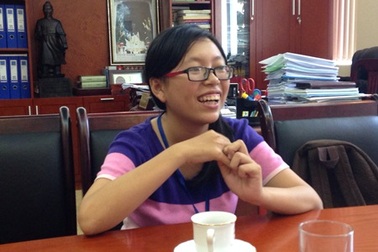 Nữ sinh từ TP.Hồ Chí Minh ra Hà Nội dự thi đánh giá năng lực