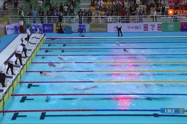 Võ Thị Mỹ Tiên đoạt HCB bơi 200m bướm nữ