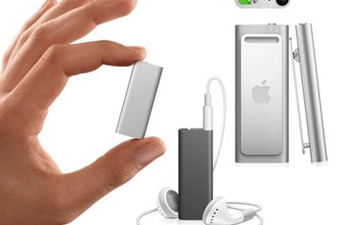 iPod Shuffle: máy nghe nhạc siêu nhỏ biết “nói”