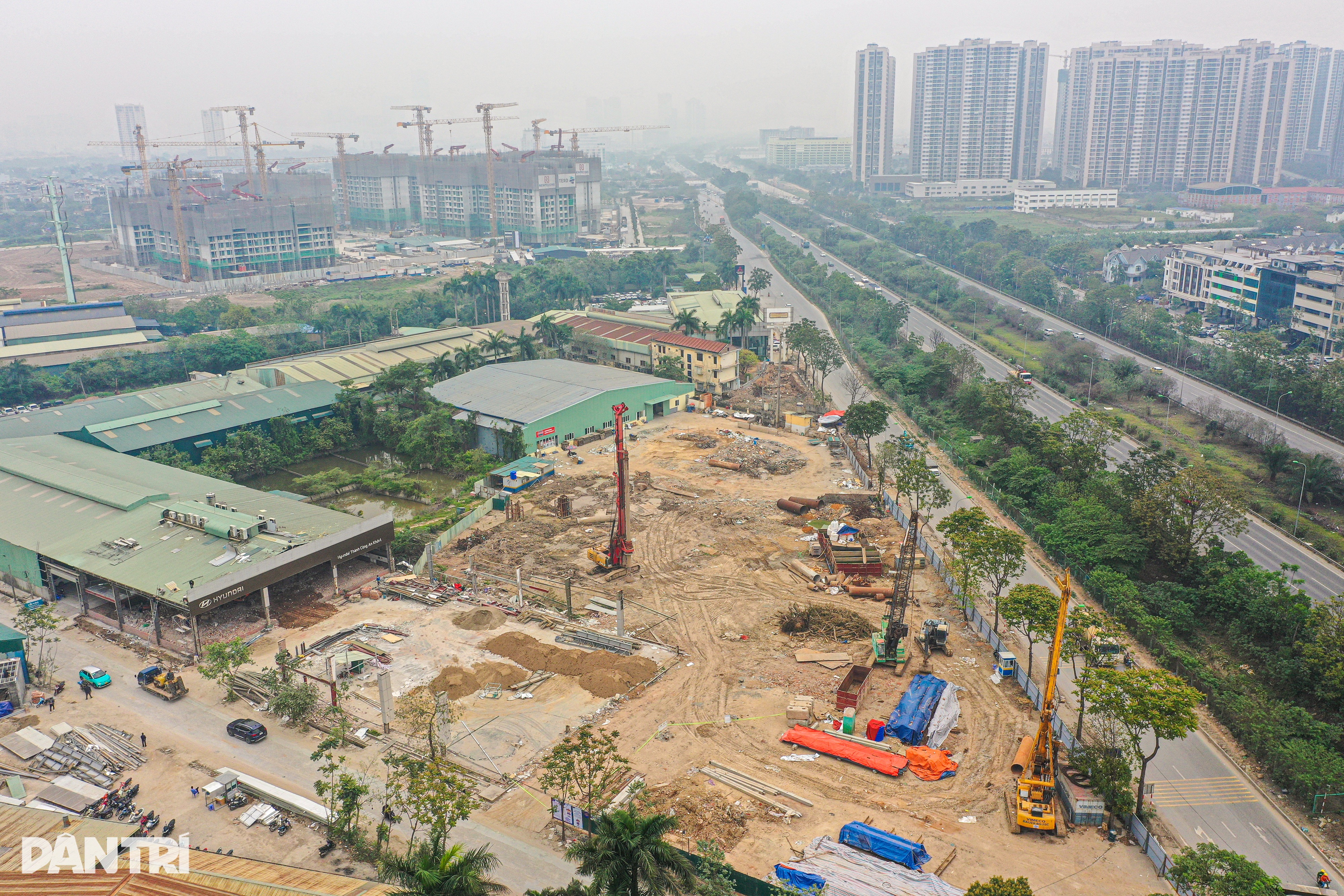 View - Toàn cảnh khu vực xây "siêu nút giao" gần 2.400 tỷ đồng ở Hà Nội | Báo Dân trí