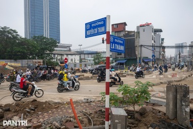 Điều chỉnh giao thông tại nút giao La Thành - Nguyễn Chí Thanh sang tự hành