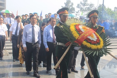 Quảng Trị: Truy điệu và an táng 37 hài cốt liệt sĩ hy sinh tại Lào