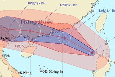 Bão giật cấp 13 có khả năng gây mưa diện rộng tại Việt Nam