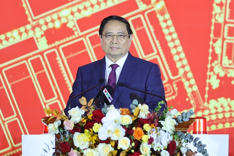 Thủ tướng Phạm Minh Chính dự lễ khởi công hai dự án tại Hải Phòng - 2
