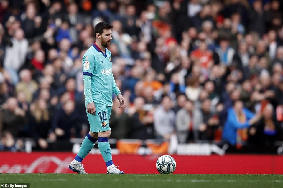 Messi gây thất vọng, Barcelona gục ngã trước Valencia - 8 Messi gây thất vọng, Barcelona gục ngã trước Valencia - 8