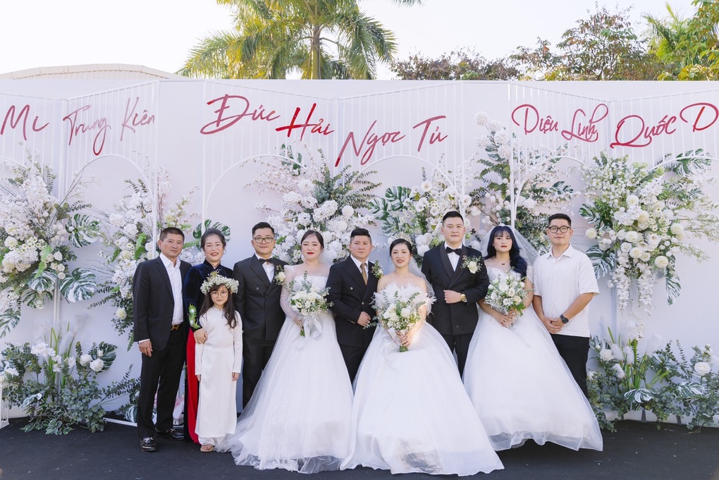 Ba anh chị em Vĩnh Phúc chi tiền tỷ tổ chức đám cưới chung một ngày - 7 Ba anh chị em Vĩnh Phúc chi tiền tỷ tổ chức đám cưới chung một ngày - 7