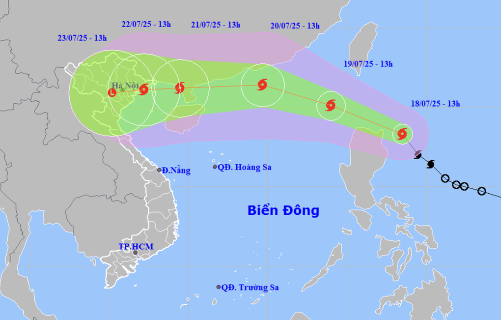 Bão Wipha có bóng dáng của Yagi vì “đường đi” có nét giống nhau - 3 Bão Wipha có bóng dáng của Yagi vì “đường đi” có nét giống nhau - 3