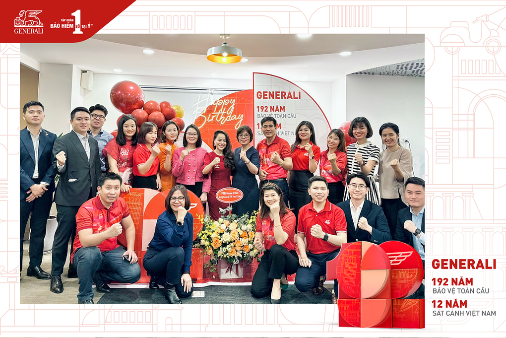 Generali đặt mục tiêu Công ty bảo hiểm sáng tạo, đáng tin cậy hàng đầu - 3 Generali đặt mục tiêu Công ty bảo hiểm sáng tạo, đáng tin cậy hàng đầu - 3