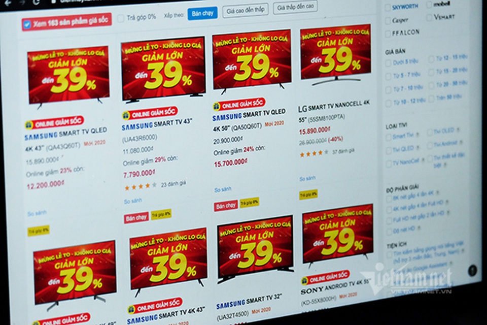 Tivi hạng sang màn hình rộng giảm giá mạnh chưa từng có - 1 Tivi hạng sang màn hình rộng giảm giá mạnh chưa từng có - 1