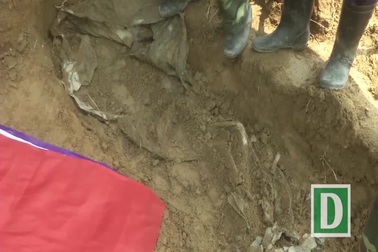 Các lực lượng triển khai tìm kiếm, cất bốc hài cốt liệt sĩ