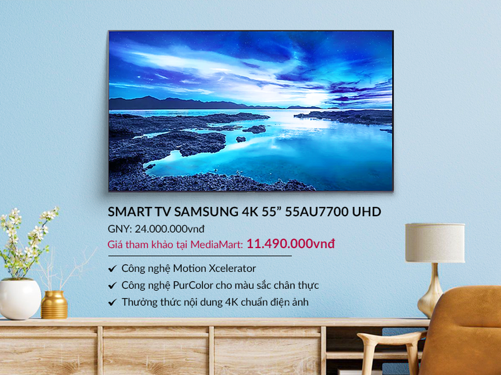 Loạt tivi 4K được săn mua nhiều nhất mùa World Cup 2022 - 4 Loạt tivi 4K được săn mua nhiều nhất mùa World Cup 2022 - 4
