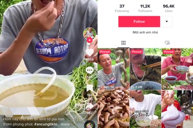 Hoảng hồn với những clip ăn uống trực tuyến kinh dị trên TikTok