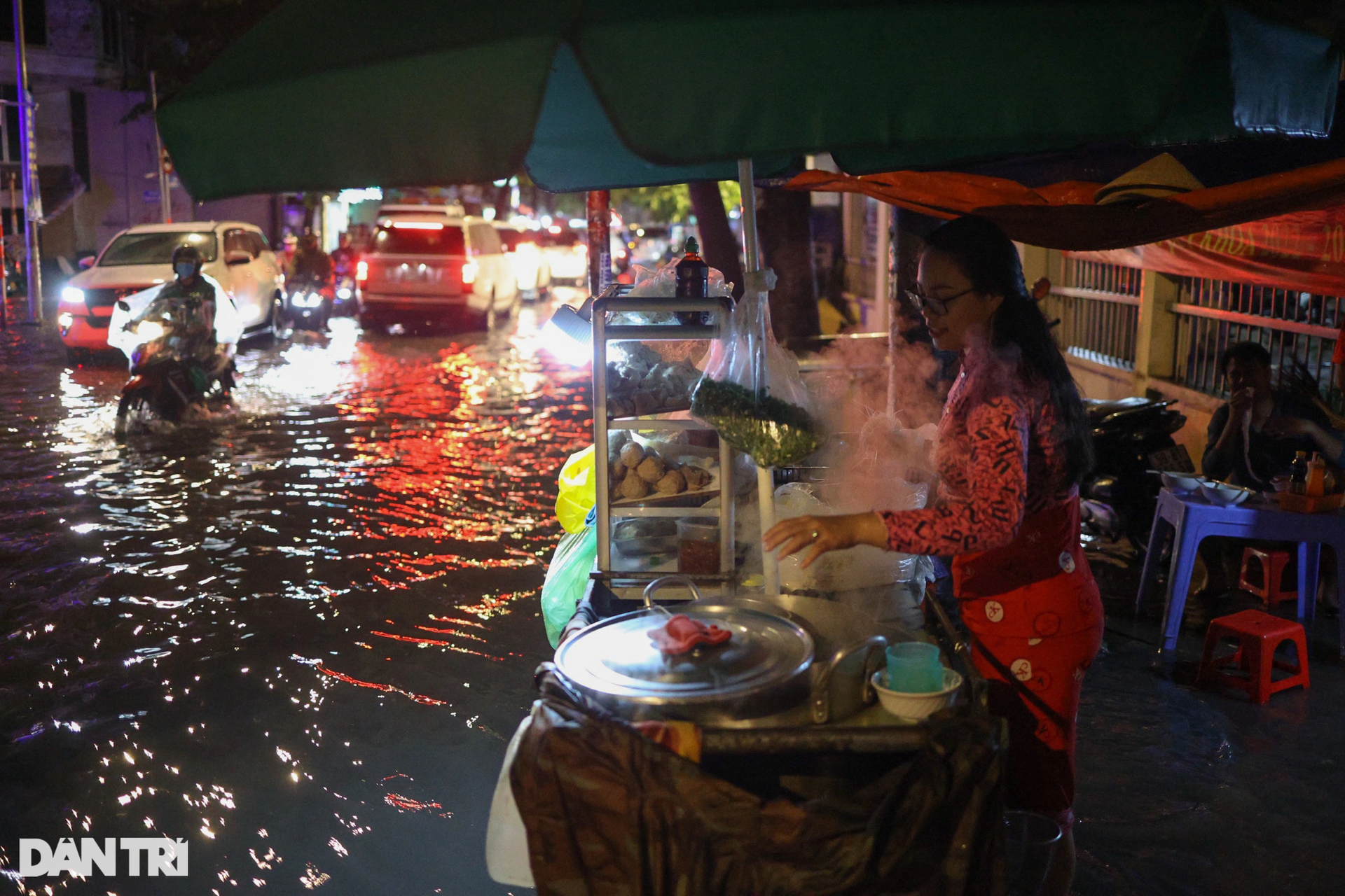 Cây gẫy đổ, đường ngập sâu trong mưa lớn ở TPHCM - 14 Cây gẫy đổ, đường ngập sâu trong mưa lớn ở TPHCM - 14