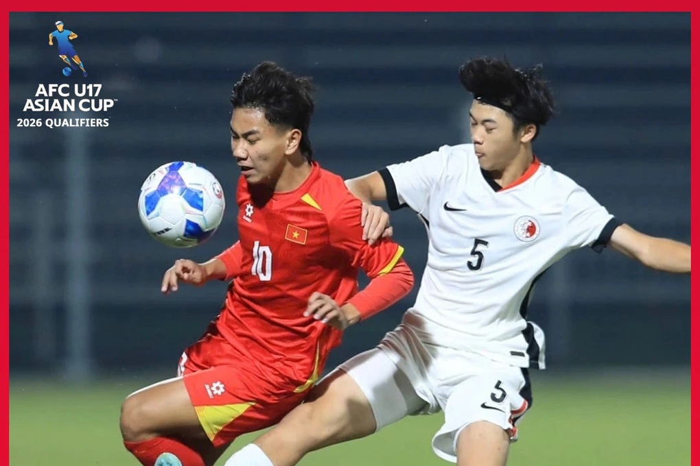 U17 Việt Nam thắng vất vả U17 Hong Kong, bị U17 Malaysia áp sát - 1