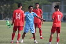 U16 Việt Nam rèn đấu pháp, chờ đối đầu Philippines