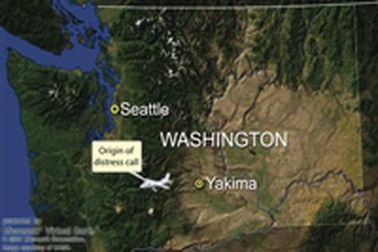 Máy bay chở 10 người mất tích ở Washington, Mỹ