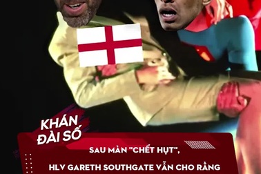 HLV Gareth Southgate nói điều đặc biệt sau màn "chết hụt" của tuyển Anh
