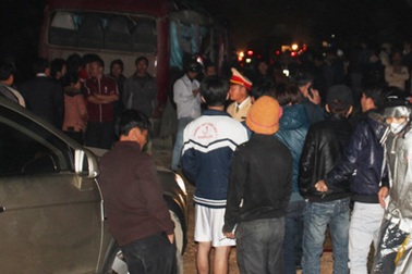 Tiếng kêu cứu thảm thiết trong chiếc xe khách phát nổ