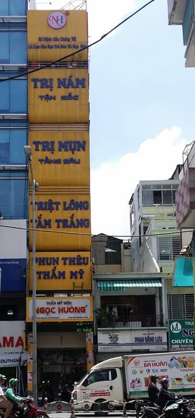 Xử phạt Công ty TNHH Thẩm mỹ viện Ngọc Hường (địa chỉ: 199 Phan Đăng Lưu, Phường 1, Quận Phú Nhuận, TP.HCM) 140 triệu đồng
