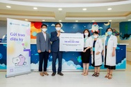 Shinhan Life tiếp thêm động lực cho trẻ em mắc bệnh ung thư