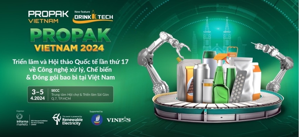 Hơn 400 doanh nghiệp quy tụ tại triển lãm ProPak Vietnam 2024 - 5 Hơn 400 doanh nghiệp quy tụ tại triển lãm ProPak Vietnam 2024 - 5