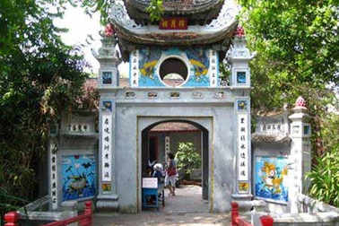 Hà Nội tiến hành tôn tạo di tích đền Ngọc Sơn