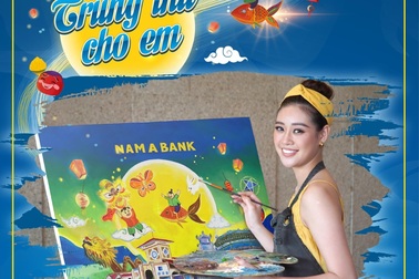 Nam A Bank đưa trung thu đến trẻ em có hoàn cảnh kém may mắn