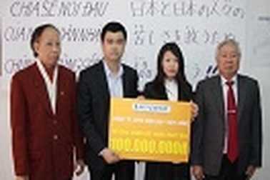 Việt Long ủng hộ Nhật Bản khắc phục hậu quả thiên tai