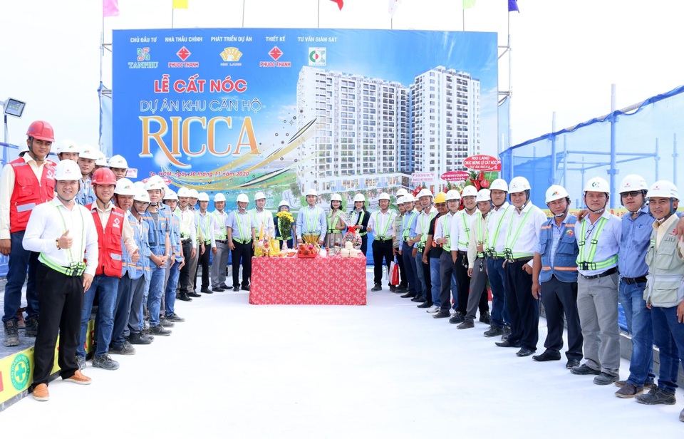 Cất nóc dự án Ricca Quận 9: Tín hiệu vui của thị trường bất động sản cuối năm 2020 - 1 Cất nóc dự án Ricca Quận 9: Tín hiệu vui của thị trường bất động sản cuối năm 2020 - 1