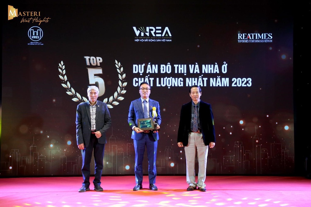 Masteri West Heights vào top 5 dự án đô thị và nhà ở chất lượng nhất năm 2023 - 1 Masteri West Heights vào top 5 dự án đô thị và nhà ở chất lượng nhất năm 2023 - 1