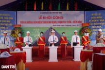 Khởi công xây dựng tuyến đường ven biển hơn 2.600 tỷ đồng