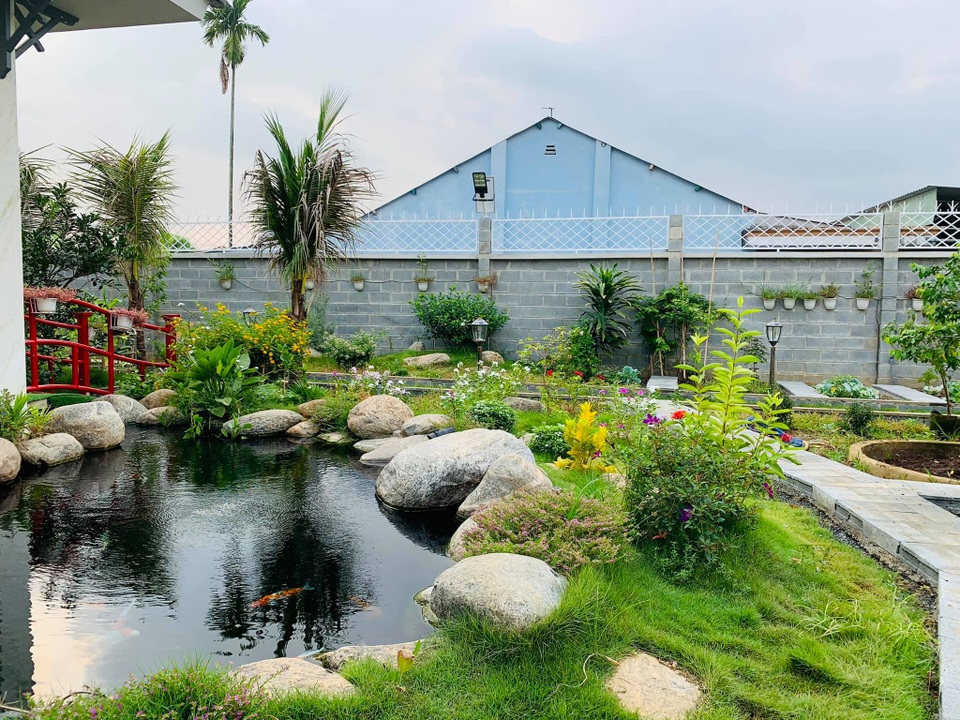 Khu vườn 720m2 đẹp như resort thu nhỏ người chồng tặng vợ ở Đồng Nai - 2 Khu vườn 720m2 đẹp như resort thu nhỏ người chồng tặng vợ ở Đồng Nai - 2