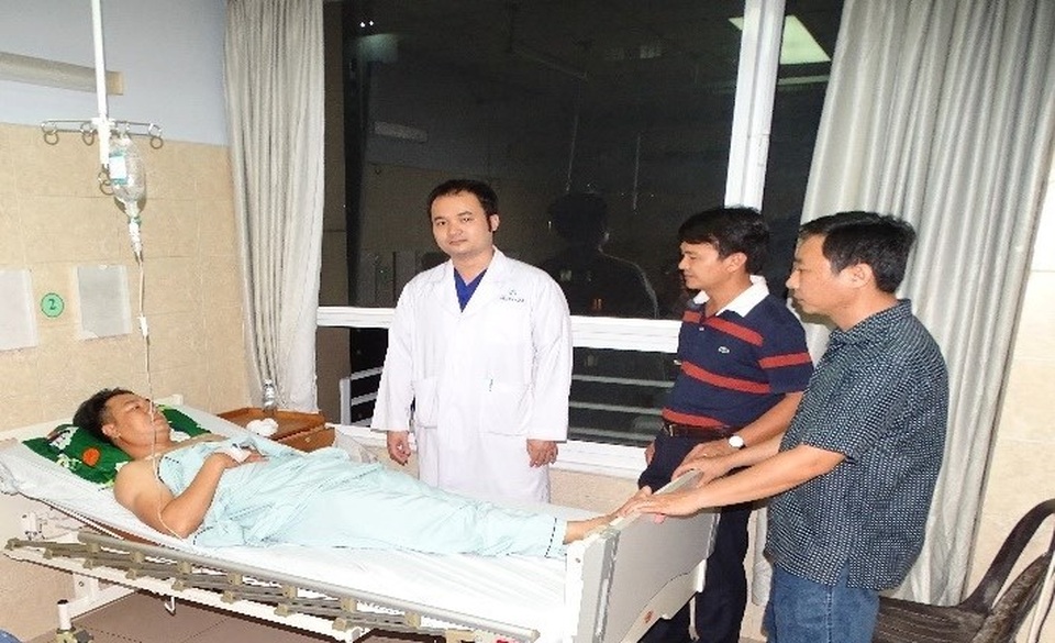 Bắt đối tượng đâm thượng uý công an bị thương - 1 Bắt đối tượng đâm thượng uý công an bị thương - 1