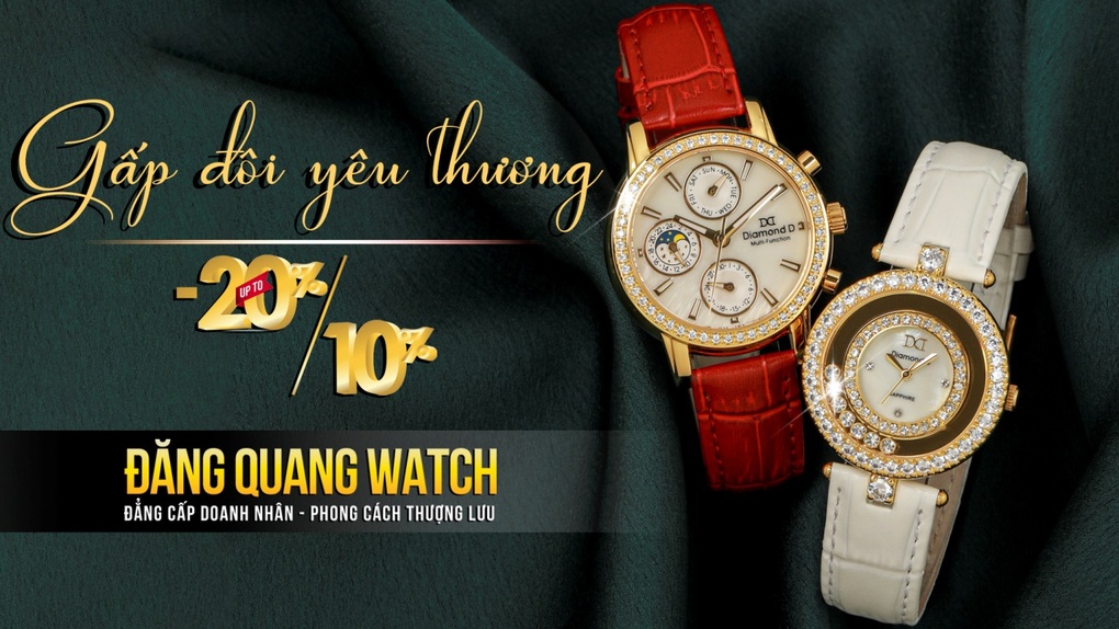 Đăng Quang Watch tung ưu đãi nhân dịp 20/10 - 1