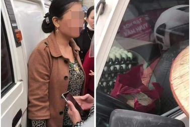 Bà bán trứng ở Hà Nội phát hoảng khi "bị ném 1,2 tỷ đồng vào ô tô"