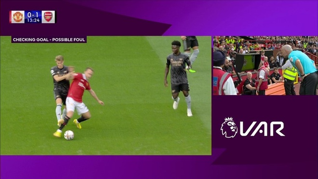 HLV Arteta tức giận vì Arsenal bị tước bàn thắng mở tỷ số vào lưới Man Utd - 1 HLV Arteta tức giận vì Arsenal bị tước bàn thắng mở tỷ số vào lưới Man Utd - 1