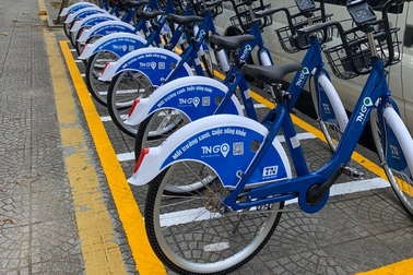 Đà Nẵng thí điểm 61 trạm xe đạp gắn thiết bị thông minh