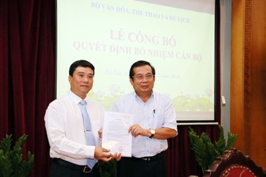 Bộ Văn hóa, Thể thao và Du lịch bổ nhiệm Chánh Văn phòng mới