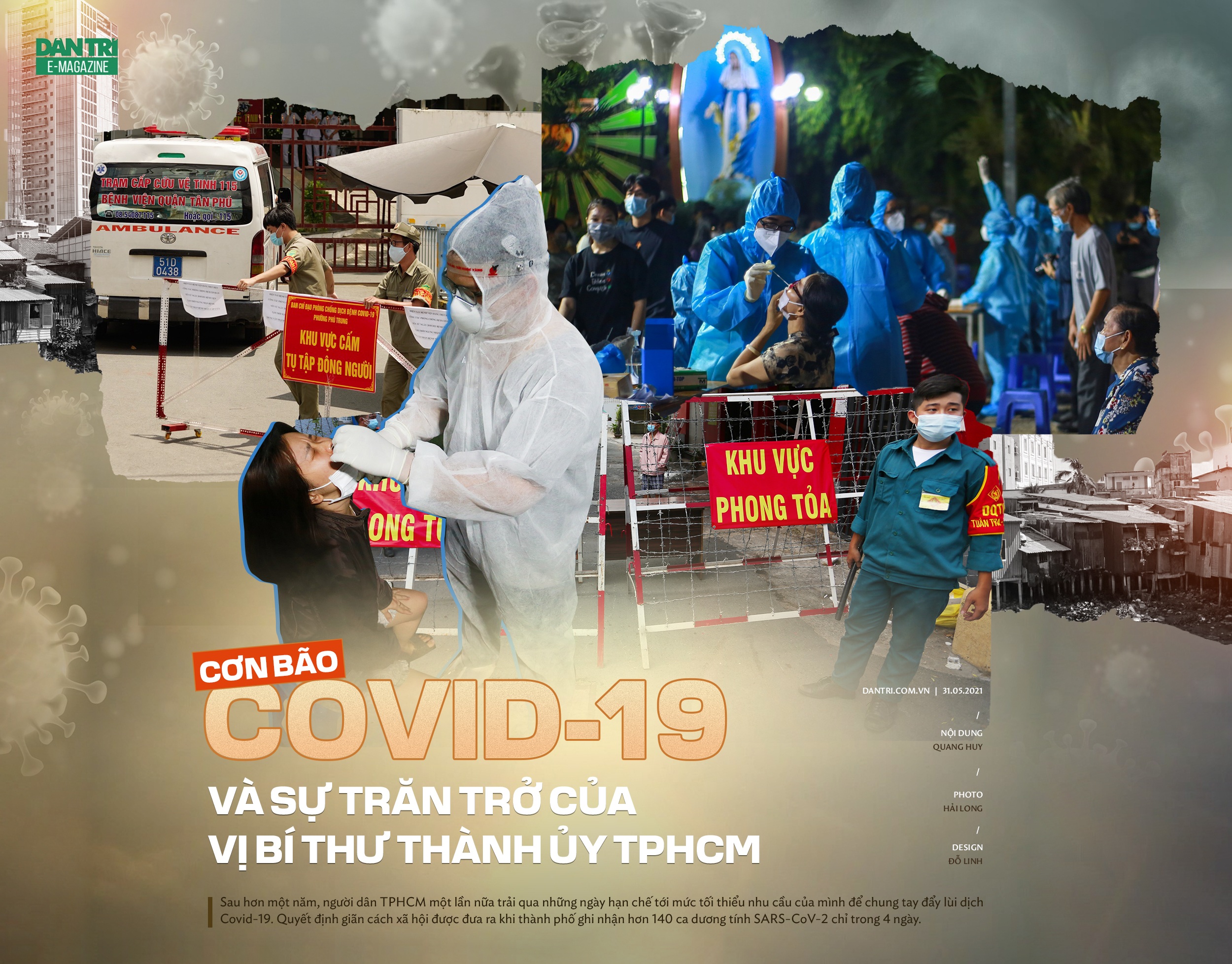 "Cơn bão" Covid-19 và sự trăn trở của vị Bí thư Thành ủy TPHCM